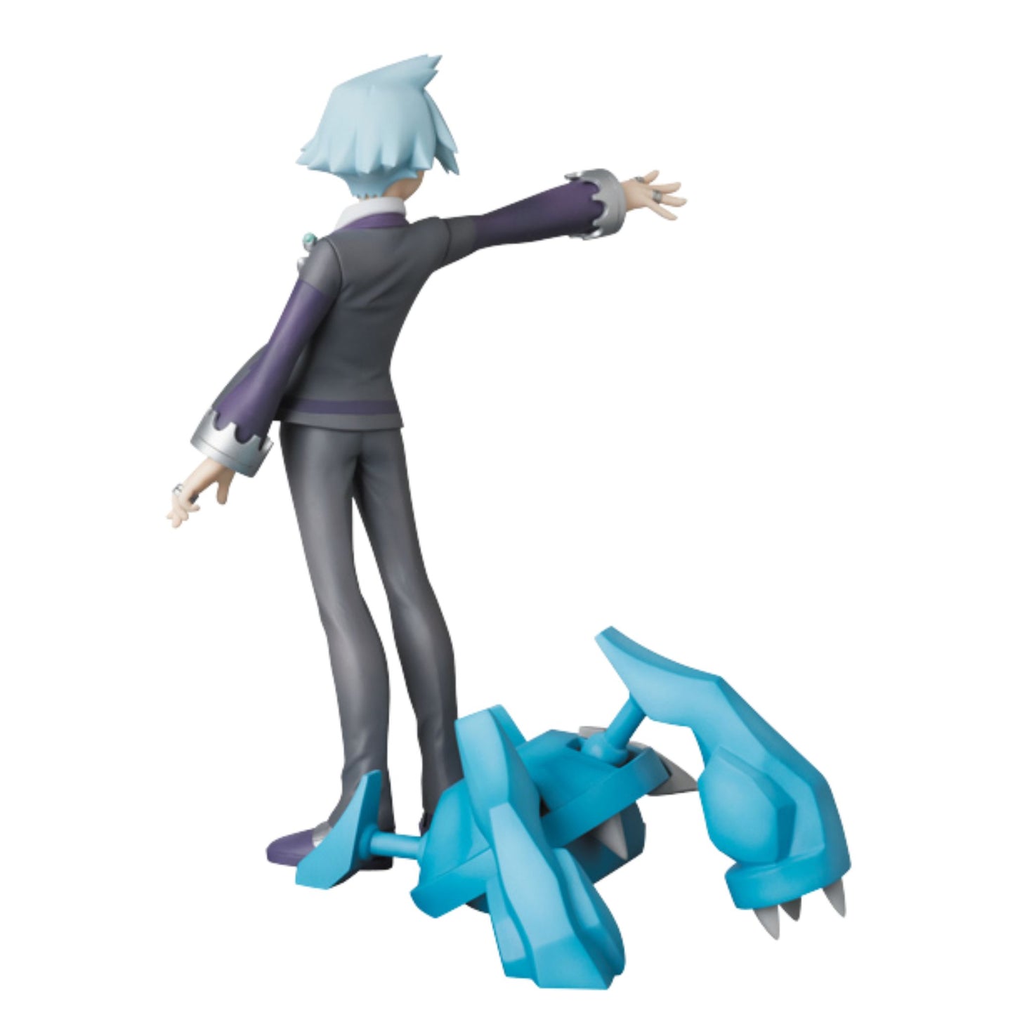Pokémon Trainer Steven Stone with Metagross – Anime Figure – 16 cm (6.3 in) (Medicom Replica)