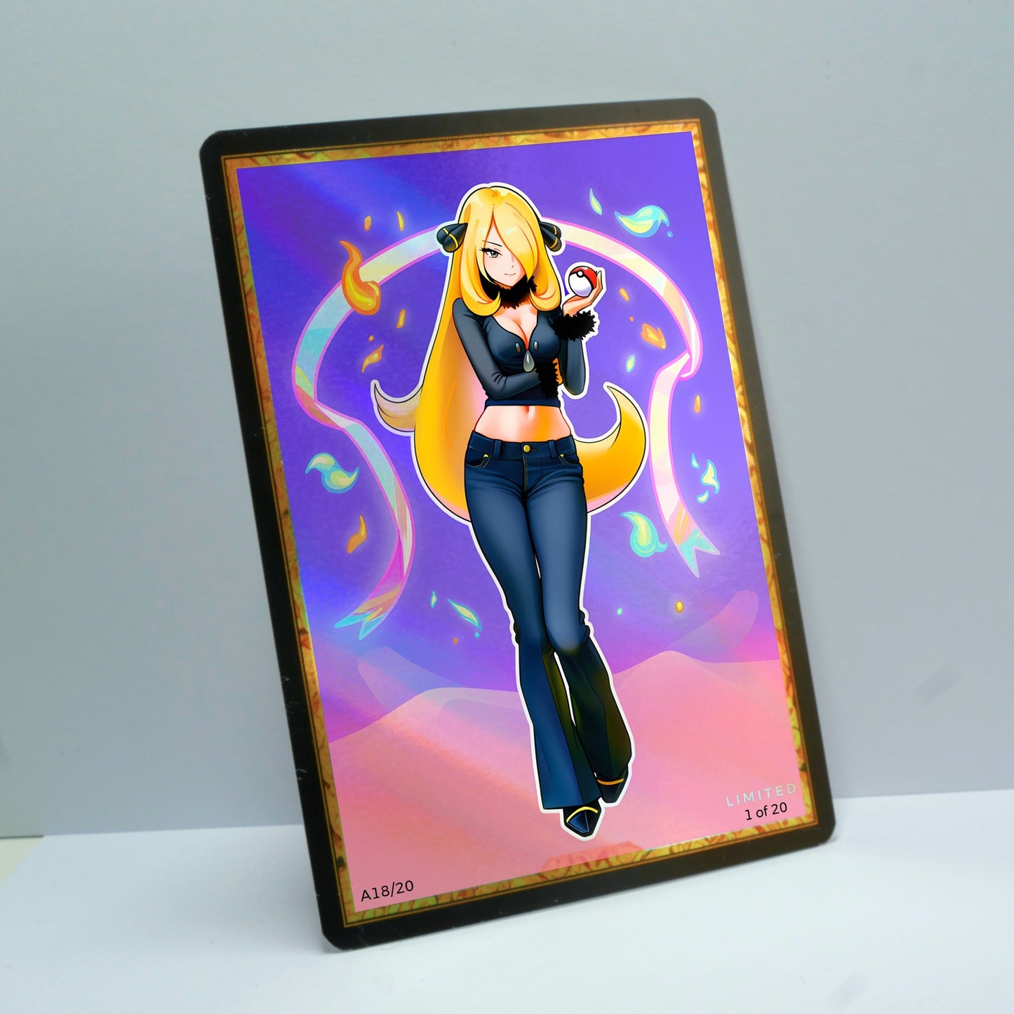 A18 – Cynthia – Everyday Elegance (Alt Art) – Champions Collection Limited Edition card