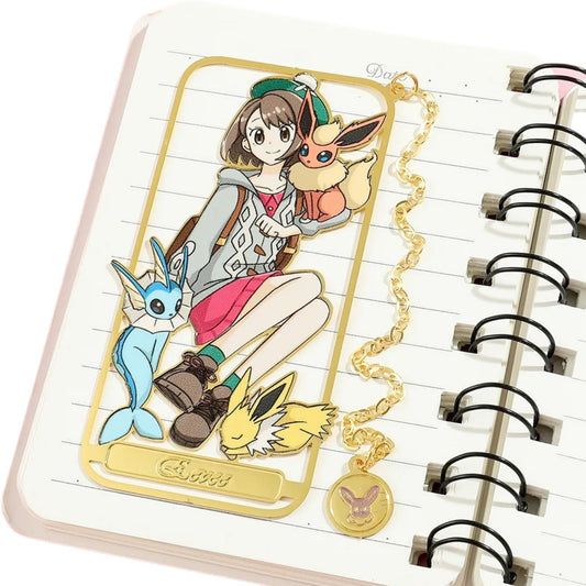 Pokémon Trainer Gloria (Eevee) – Anime Bookmark – 8 x 4 cm (3.1 × 1.6 in)