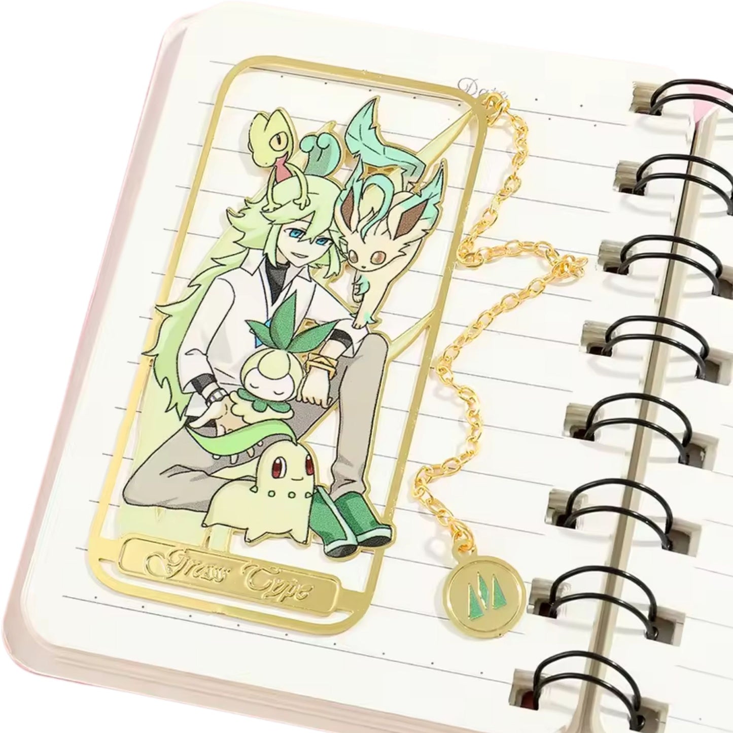 Pokémon Trainer N (Grass Type) – Anime Bookmark – 8 x 4 cm (3.1 × 1.6 in)