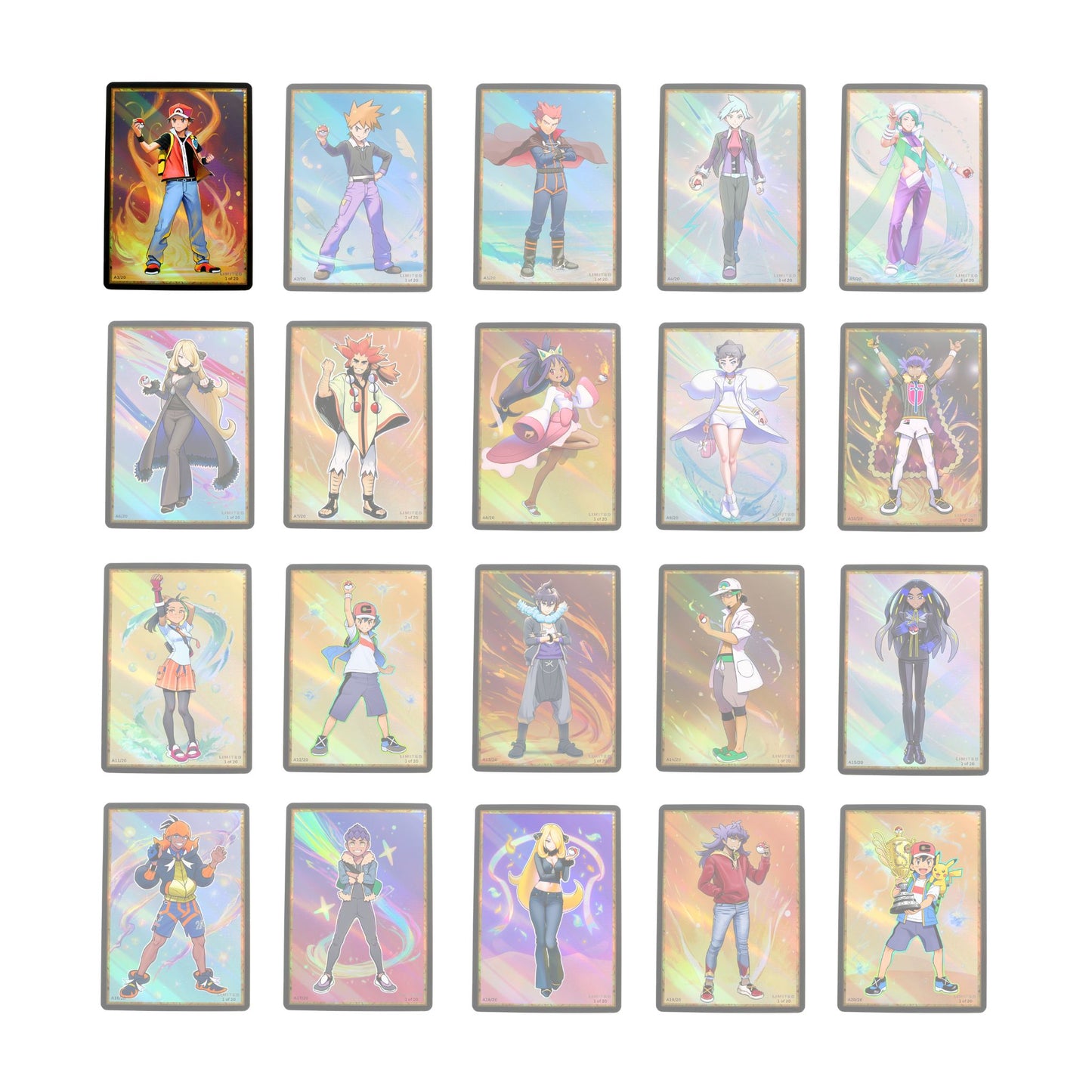 A01 – Red – The Silent Prodigy (Champions Collection, Limited Edition)