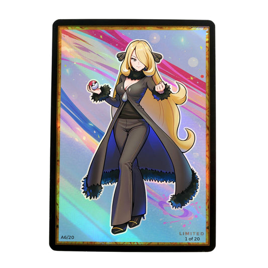 A06 – Cynthia – The Queen of Sinnoh (Champions Collection, Limited Edition)