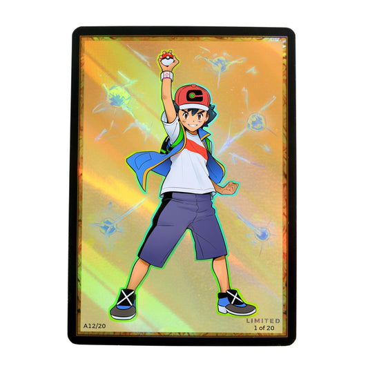 A12 – Ash Ketchum – The World Champion (Champions Collection, Limited Edition)