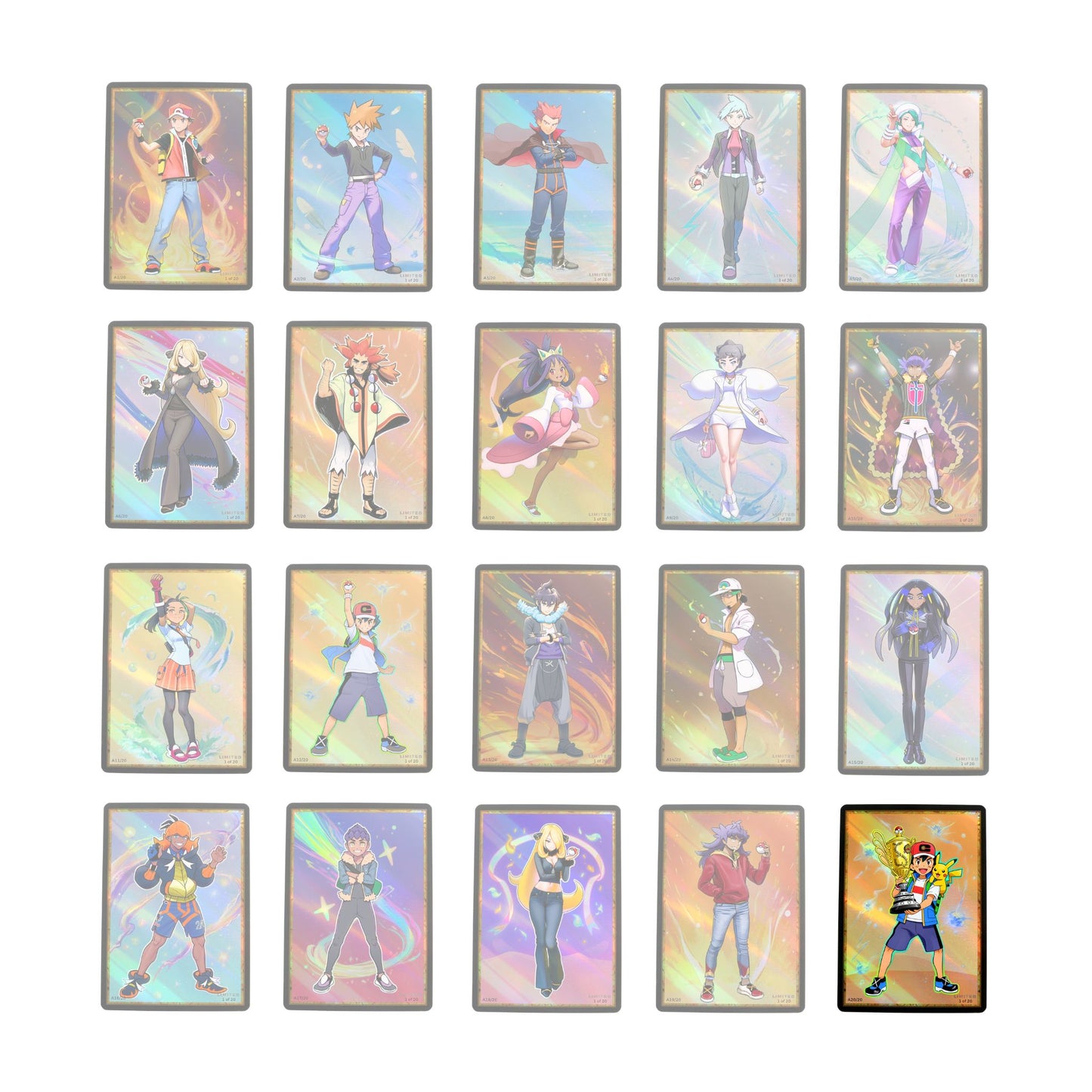 A20 – Ash & Pikachu – Farewell Battle (Champions Collection, Limited Edition)