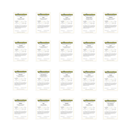 PTV Set A – Champions Collection (Full Set, Limited Edition)