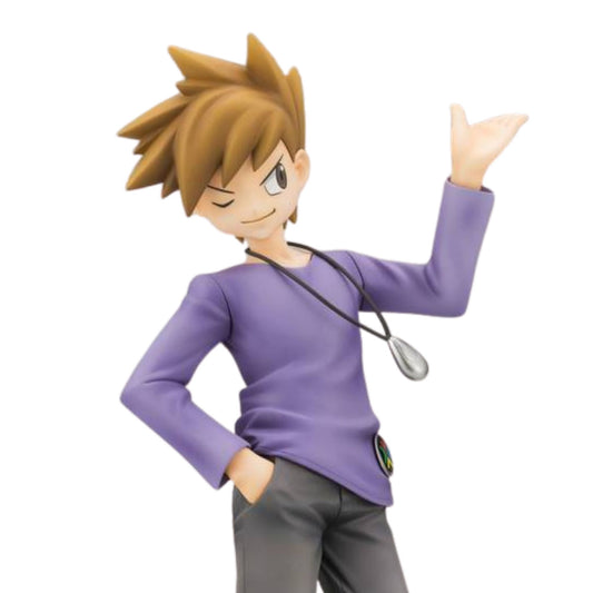 Pokémon Trainer Blue (Gary Oak) with Eevee – Anime Figure – 19 cm (7.5 in) (Kotobukiya Replica)