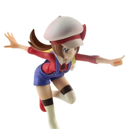 Pokémon Trainer Lyra with Chikorita – Anime Figure – 17 cm (6.7 in) (Kotobukiya Replica)