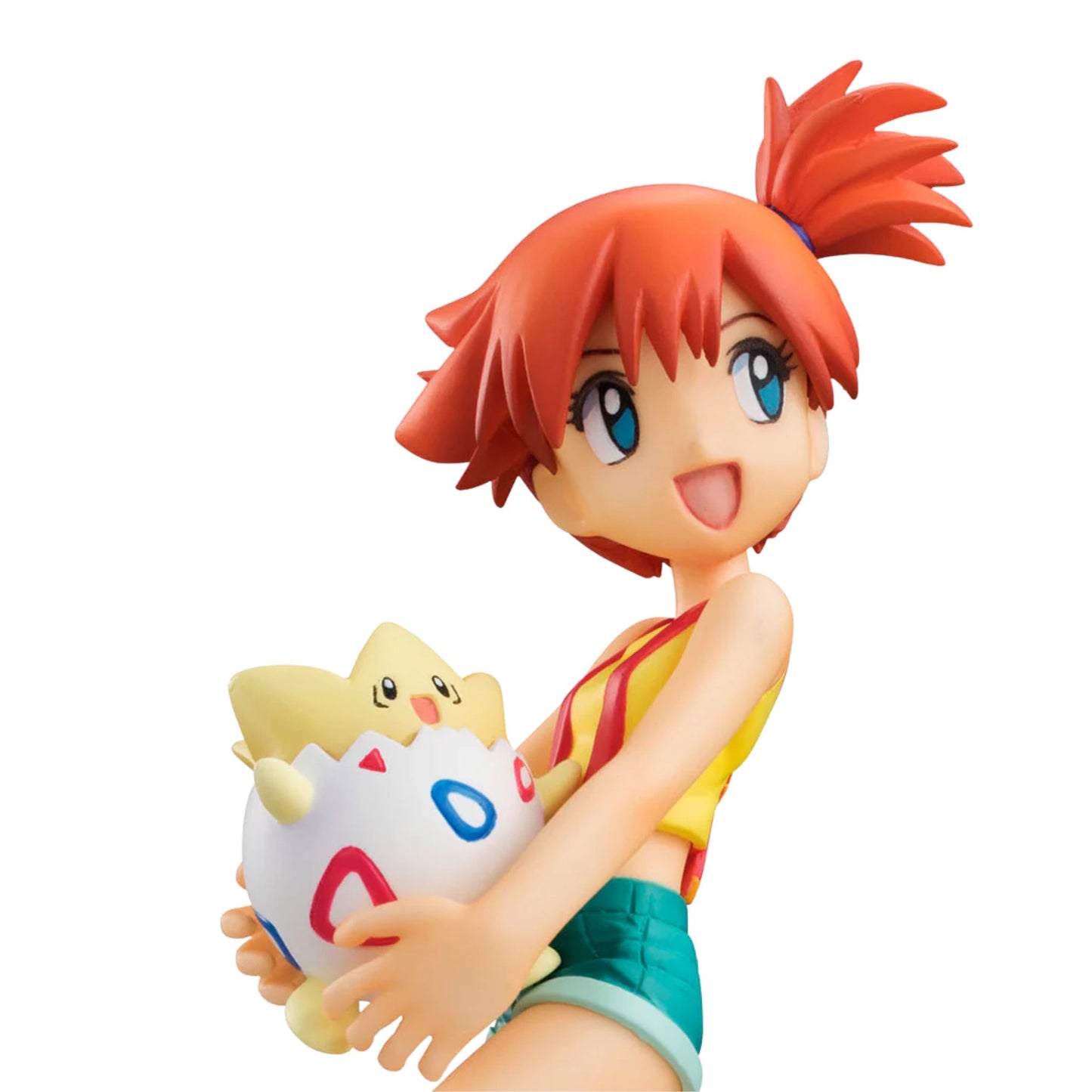 Pokémon Trainer Misty with Togepi & Psyduck – Anime Figure – 19 cm (7.5 in) (MegaHouse Replica)