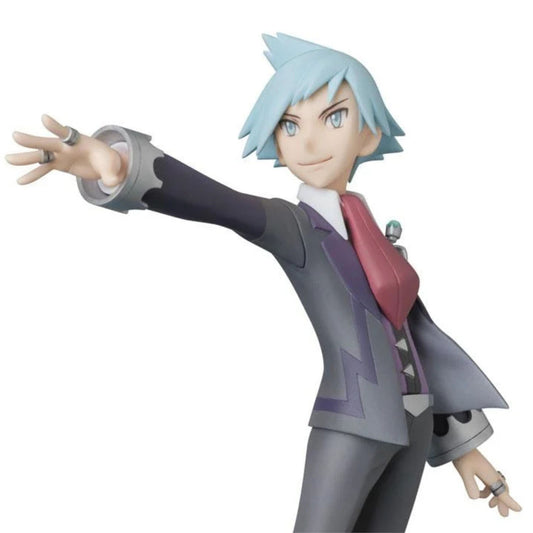 Pokémon Trainer Steven Stone with Metagross – Anime Figure – 16 cm (6.3 in) (Medicom Replica)