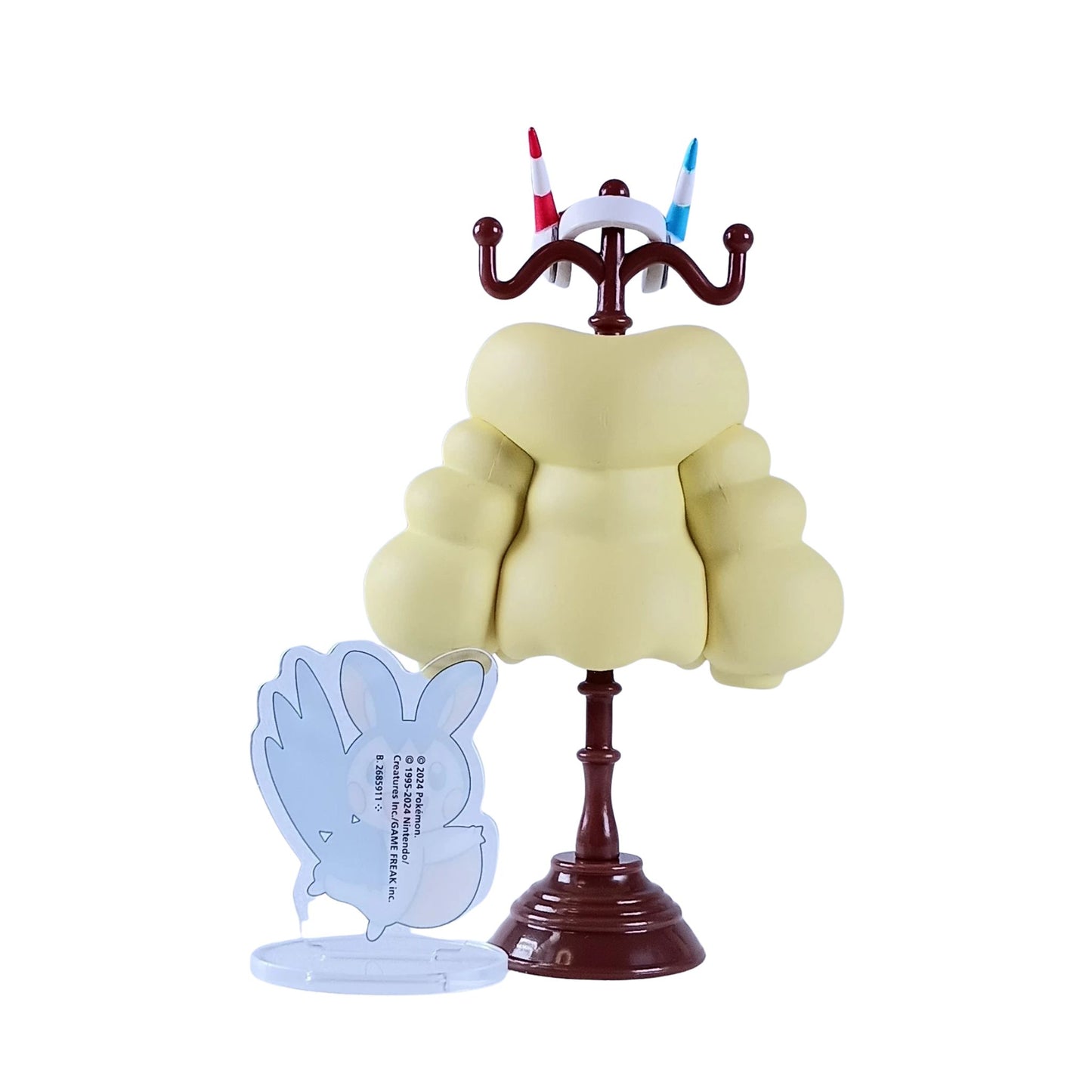 Pokémon Trainer Elesa with Emolga – Pokémon Center Miniature Costume Figure – 11 cm (4.3 in)