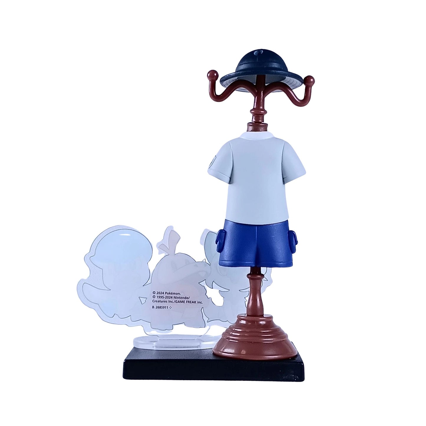 Pokémon Trainer Florian with Sprigatito, Fuecoco & Quaxly – Pokémon Center Miniature Costume Figure – 11 cm (4.3 in)