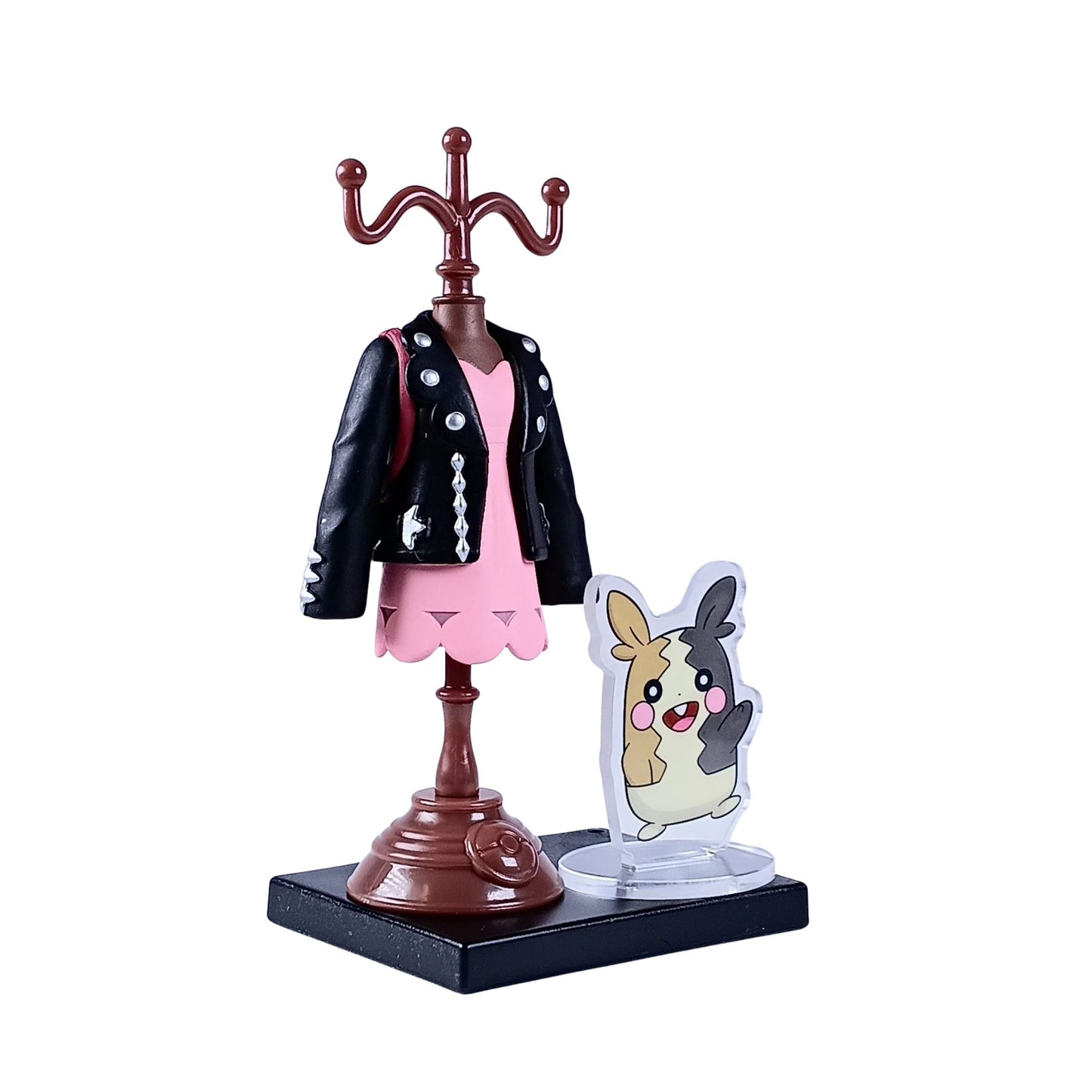 Pokémon Trainer Marnie with Morpeko – Pokémon Center Miniature Costume Figure – 11 cm (4.3 in)