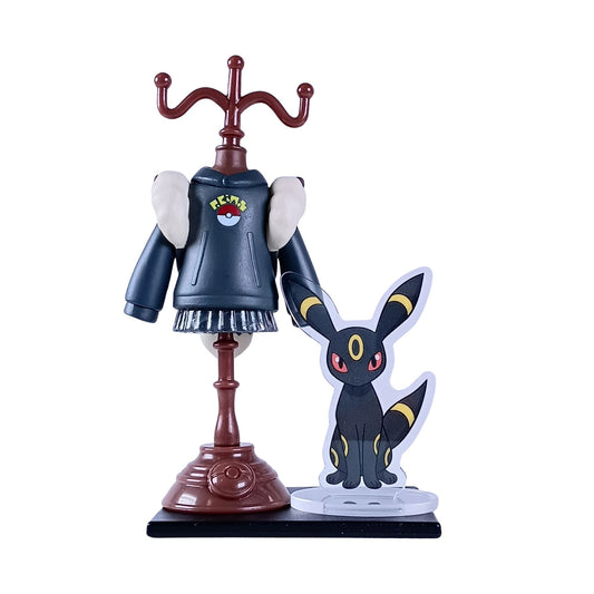 Pokémon Trainer Penny with Umbreon – Pokémon Center Miniature Costume Figure – 11 cm (4.3 in)