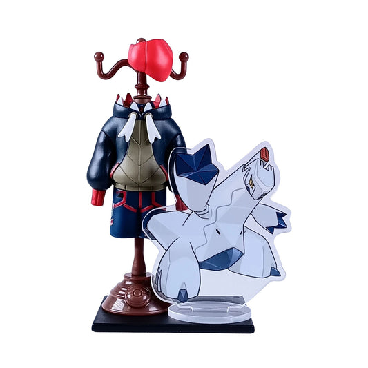 Pokémon Trainer Raihan with Duraludon – Pokémon Center Miniature Costume Figure – 11 cm (4.3 in)