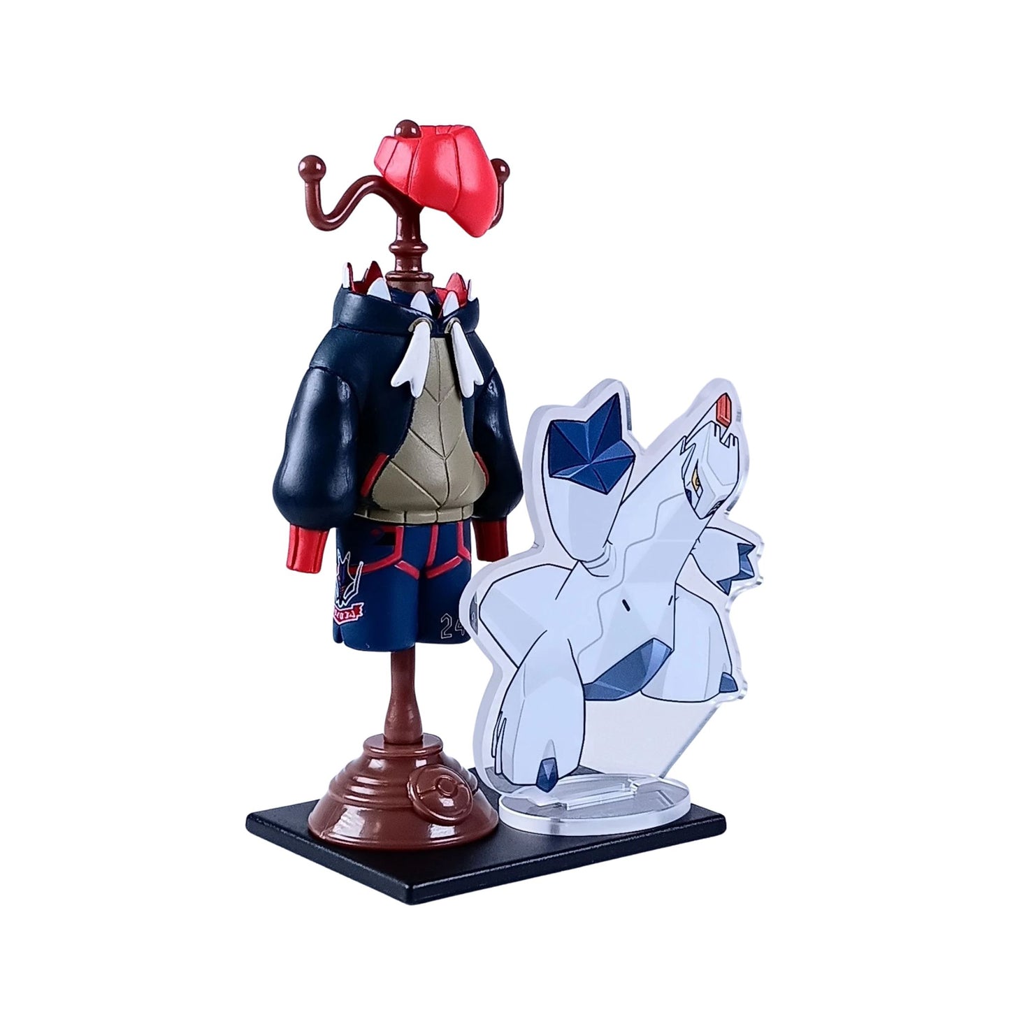 Pokémon Trainer Raihan with Duraludon – Pokémon Center Miniature Costume Figure – 11 cm (4.3 in)