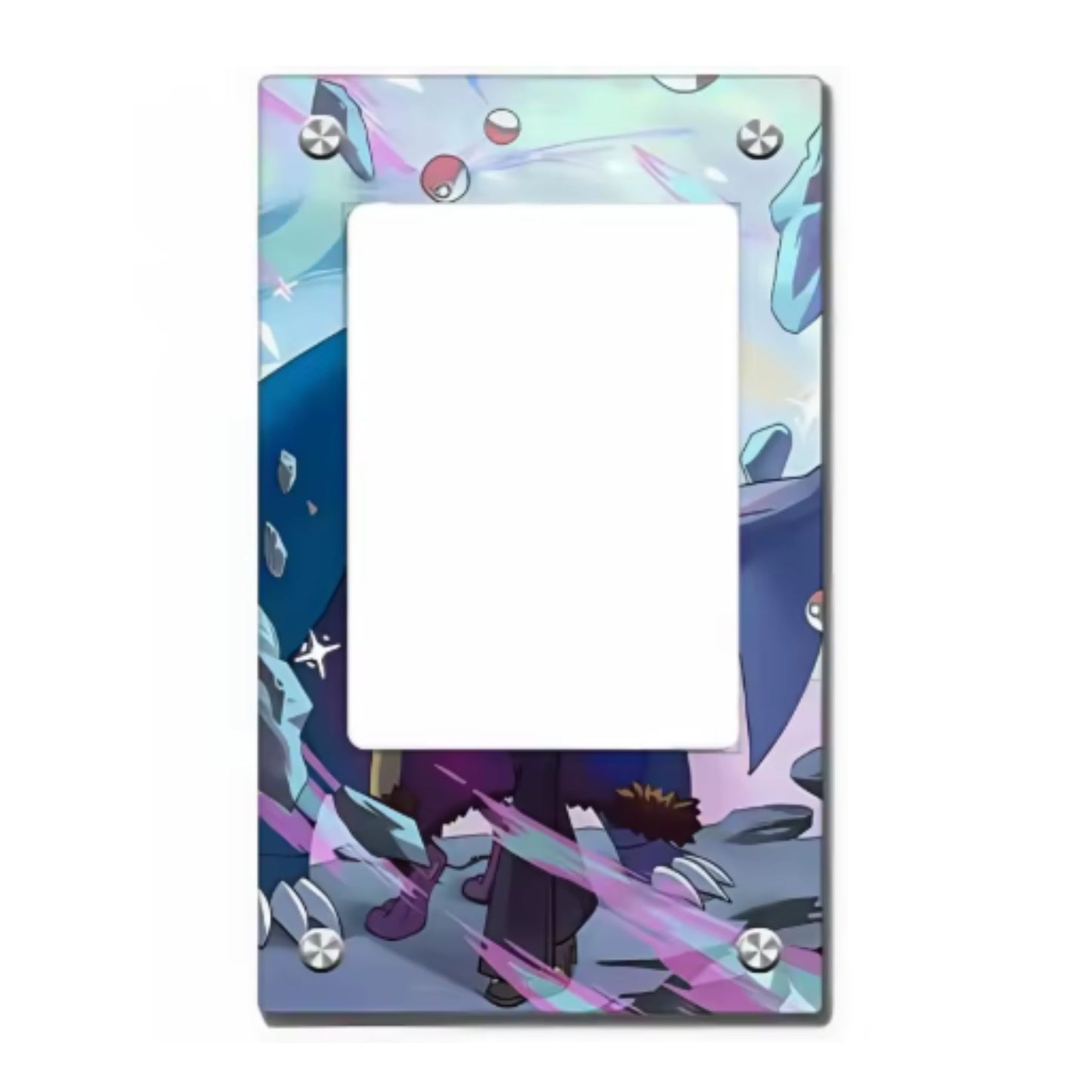 Trading Card Extended Art Display Case – For Cynthia (Sun & Moon: Hidden Fates SV82/SV94) – 9 × 15 cm (3.5 × 5.9 in)