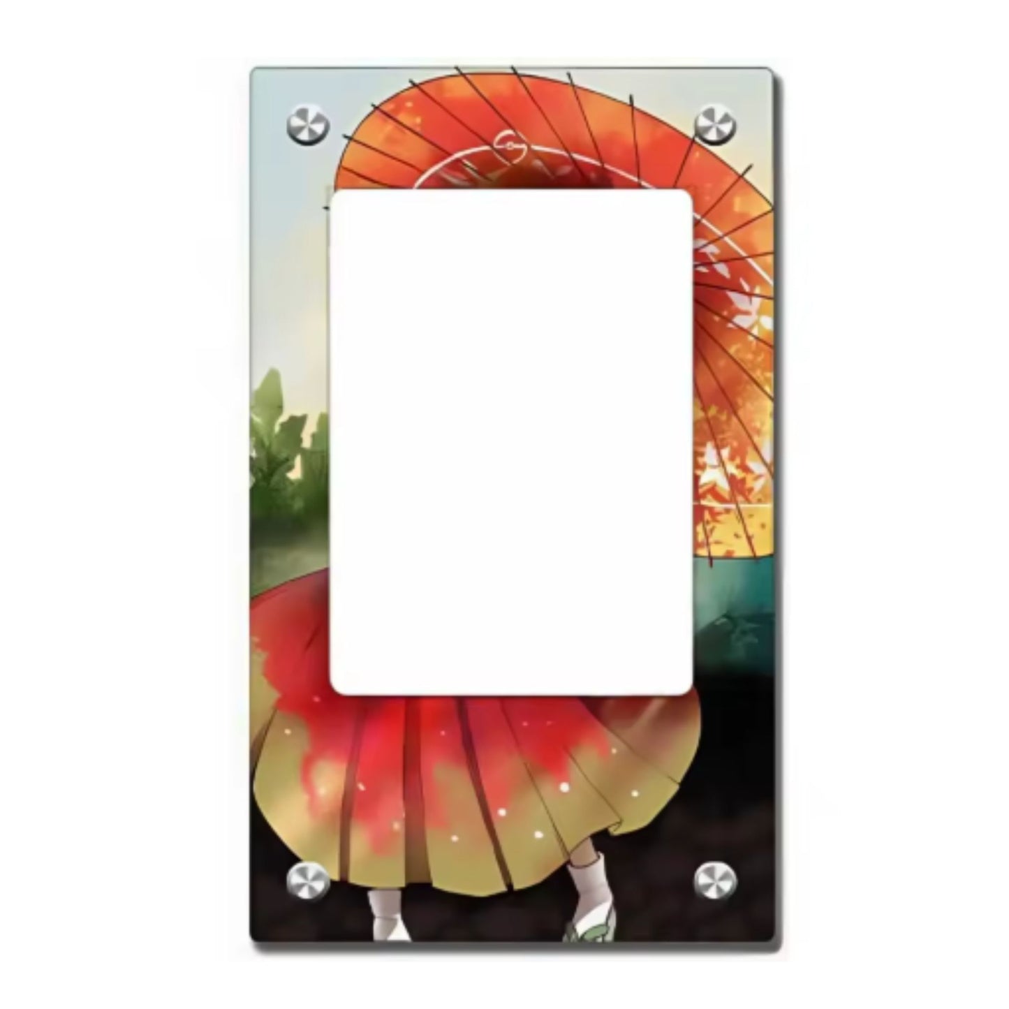 Trading Card Extended Art Display Case – For Erika's Hospitality (Tag Team GX: Tag All Stars - Japanese 90/173) – 9 × 15 cm (3.5 × 5.9 in)