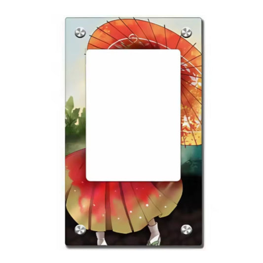 Trading Card Extended Art Display Case – For Erika's Hospitality (Tag Team GX: Tag All Stars - Japanese 90/173) – 9 × 15 cm (3.5 × 5.9 in)