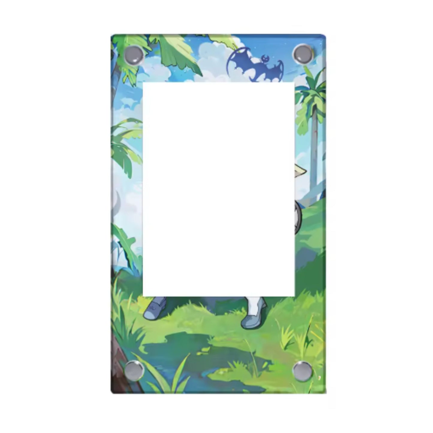 Trading Card Extended Art Display Case – For Lillie (Sun & Moon: Base Set 147/149) – 9 × 15 cm (3.5 × 5.9 in)